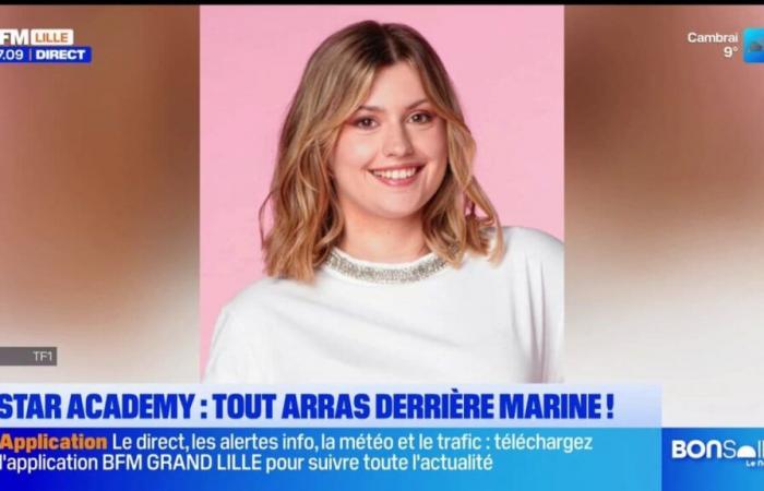 Die Unterstützung der Stadt Arras für Marine vor dem Finale – BFM Grand Lille