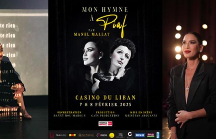 Meine Hymne an Piaf von Manel Mallat im Casino du Liban