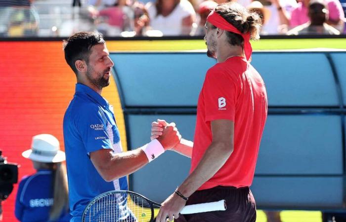 Zverev erreicht das Australian Open Finale, nachdem Djokovic in den Ruhestand geht