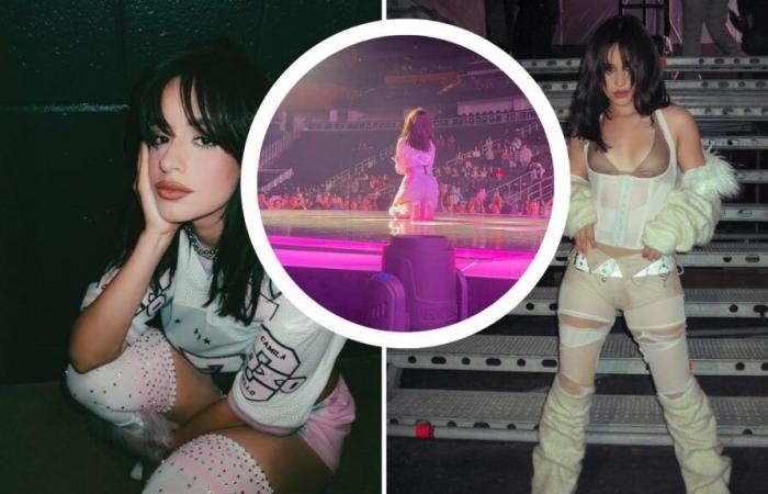 Camila Cabello gab ein Konzert und der Raum war leer