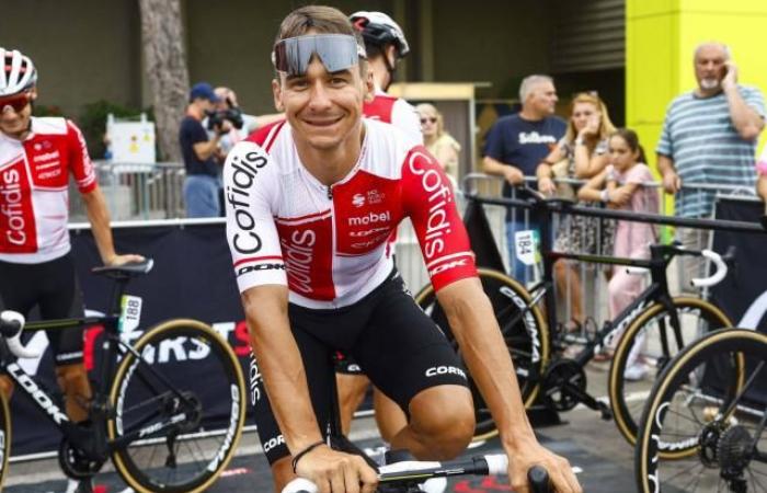 Bryan Coquard gewann das Foto in der vierten Stufe der Down Under Tour in Australien