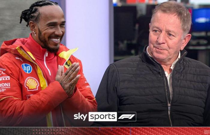 Lewis Hamilton: Martin Brundle hat „keinen Zweifel“, dass Ferrari-Fahrer den rekordverdächtigen achten F1-Weltmeistertitel gewinnen kann