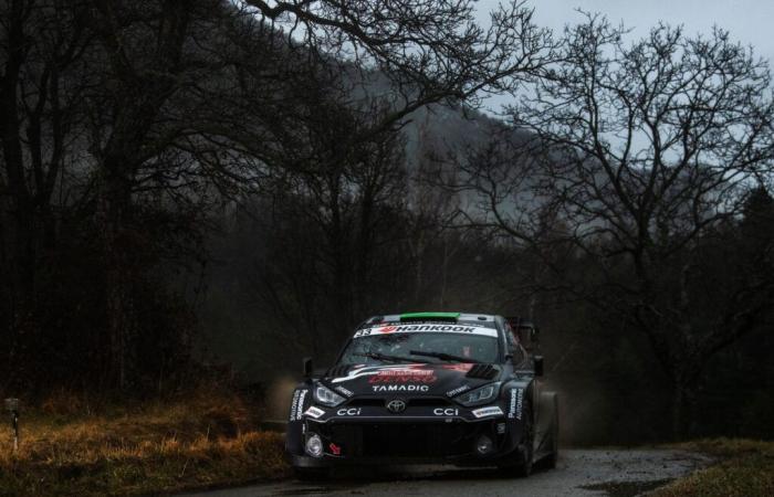 Elfyn Evans übernimmt die Führung, während die Monte -Carlo -Rallye ins Chaos steigt