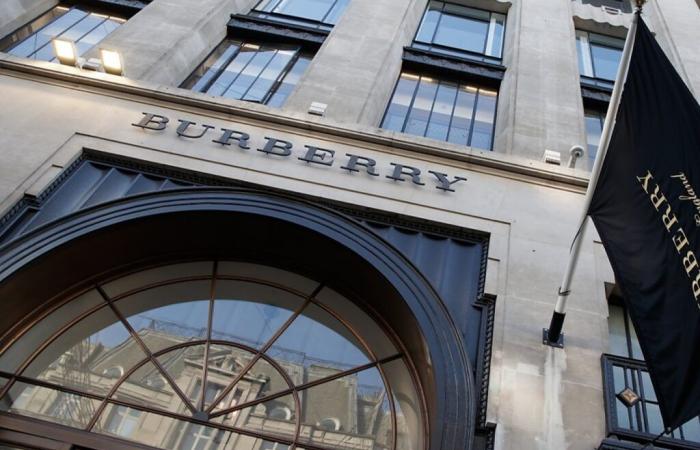 Der neue Umsatz von Burberry sinkt im Jahr 2024