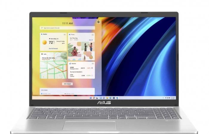 Umsatz 459 € ASUS Vivobook S1500EA-EJ4360W, kostengünstige 15-Zoll-dünne und leichte Silberlaptop mit großem, schnellem 1 TB SSD-Speicher und Intel Core i3 für die Büroautomatisierung