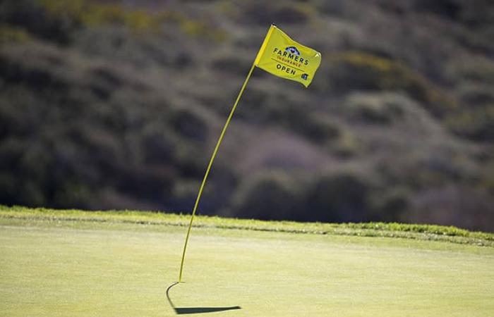 Windsturm in Torrey Pines, der Titelpavon, beseitigte Rozner in günstiger Stimmzettel