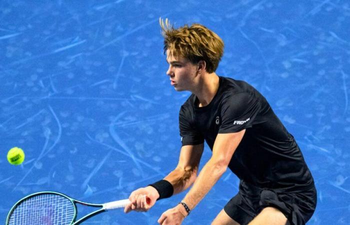 Schweizer Henry Bernet im Finale der Australian Open