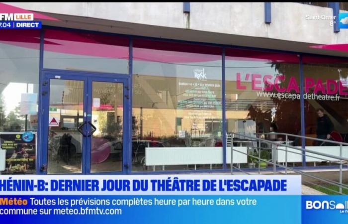 Letzter Tag im Escapade Theatre in Hénin-Beaumont