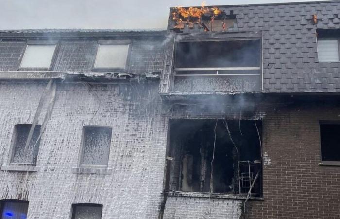 In einem Mehrfamilienhaus in Aubel bricht ein Feuer aus