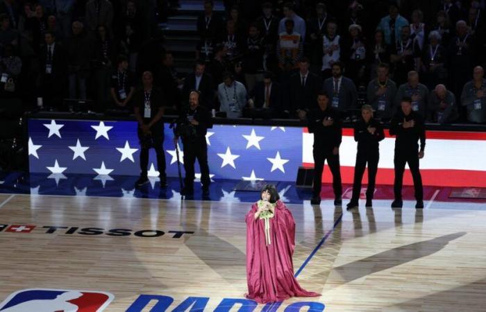 Wembanyama Stratosphärische, die „amerikanische“ Show, ein Regen von Sternen… in Bildern, der (magische) NBA -Abend in Paris