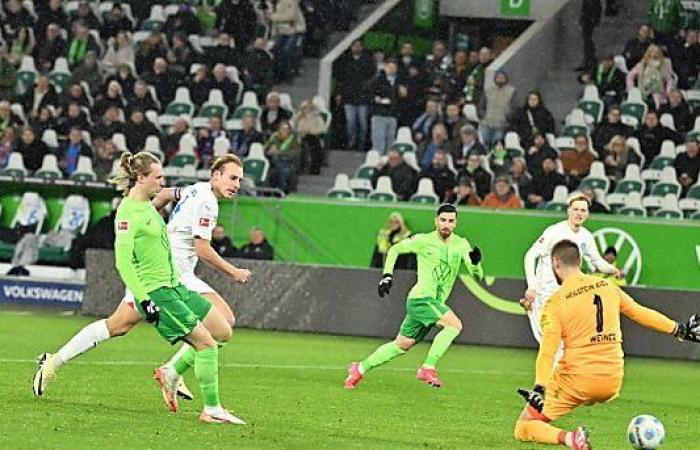 Wimmers Tor und Assist reichen nicht: Wolfsburg 2:2 gegen Kiel