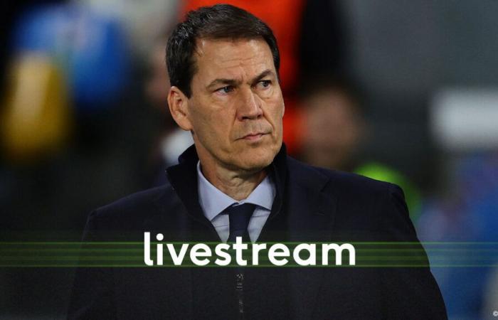 Live (13 Uhr) – Was werden die ersten Worte des neuen Nationaltrainers sein? Schauen Sie sich die Leistung von Rudi Garcia an