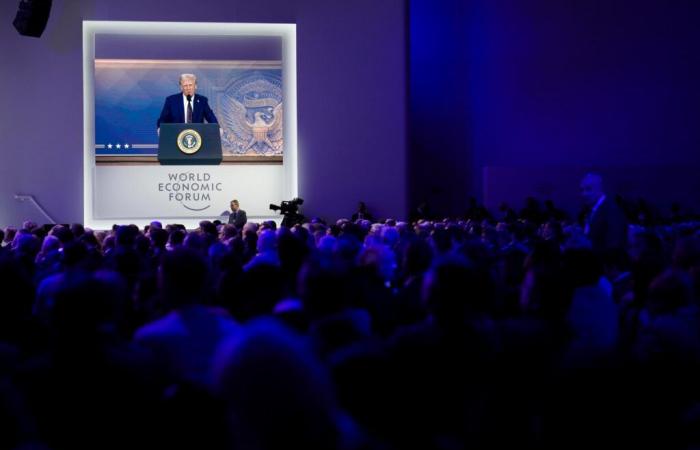 Im Davos Forum hebt der Hurrikan Trump internationale Divides hervor