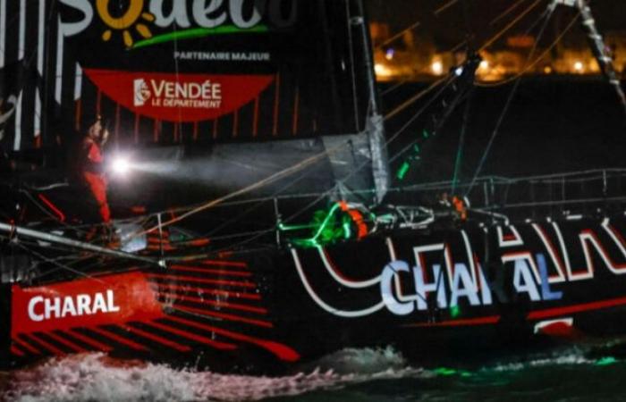 Jérémie Beyou, 4. im Vendée Globe, zurück in Sands