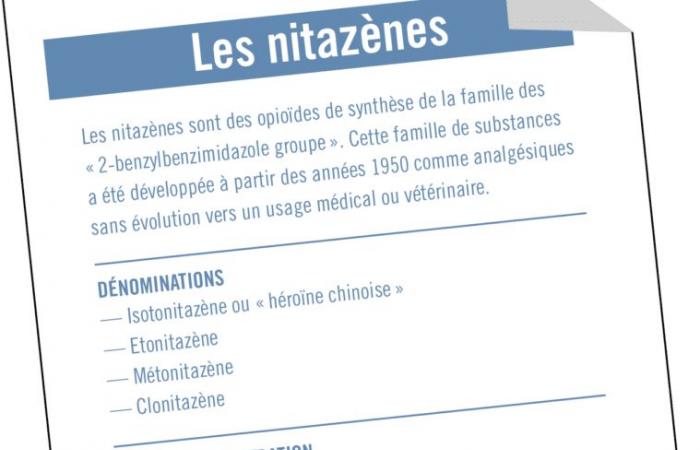 Eine Anwendung und eine Broschüre zum besseren Verständnis neuer synthetischer Produkte (NPS)