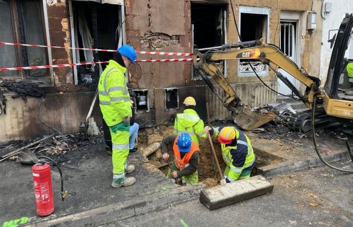 VIDEO. Brennendes Gasleck: Sechs Menschen evakuiert