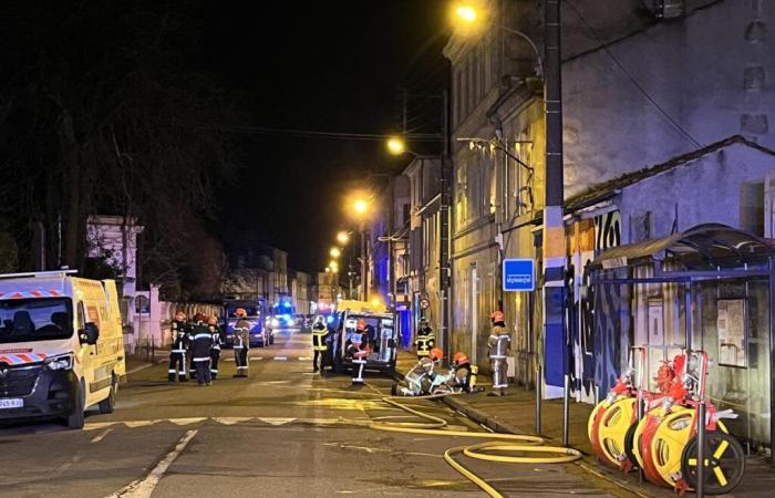 ein Gasleck in der Rue Élisée Mousnier, fünf Personen evakuiert