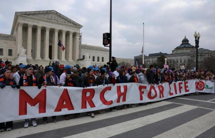 Zehntausende von Anti-Abtreibungsaktivisten parade in Washington, gefeiert von Donald Trump