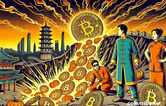 China destabilisiert den Kryptomarkt mit einem Rekordverkauf von Bitcoin