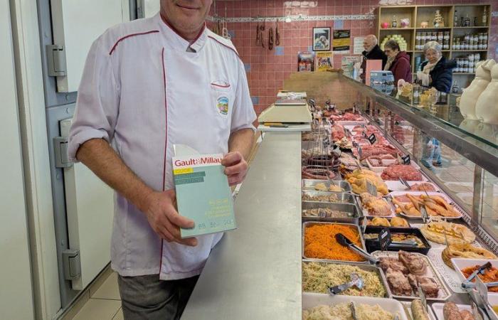 „Au petit porc“, die von Gault & Millau anerkannte Wurstwarenhandlung von Eric Jayant in Villeneuve-sur-Lot