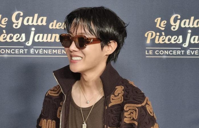 J-Hope von BTS bietet Frankreich sein großes Comeback auf der Bühne bei der Gala der gelben Stücke