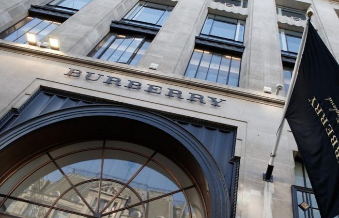 Neue Burberry-Verkäufe gehen im Jahr 2024 zurück