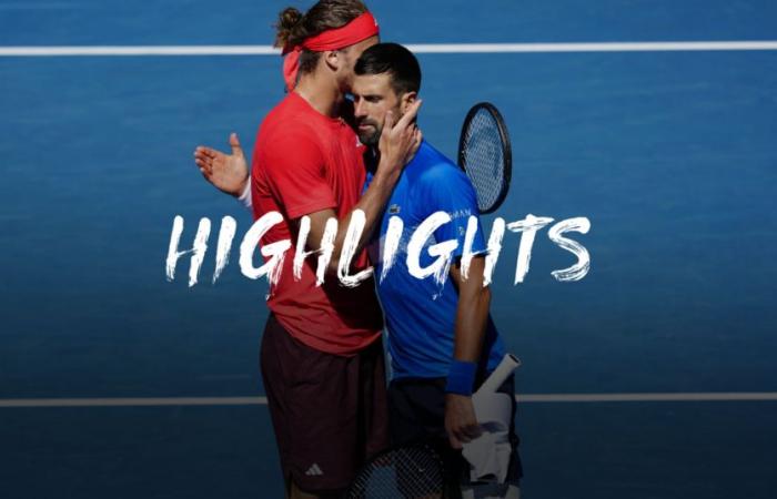 Halbfinale Australien Open | Ein schöner Kampf vor der Verlassenheit: Die Bilder des Sets zwischen Zverev und Djokovic – Video -Tennis