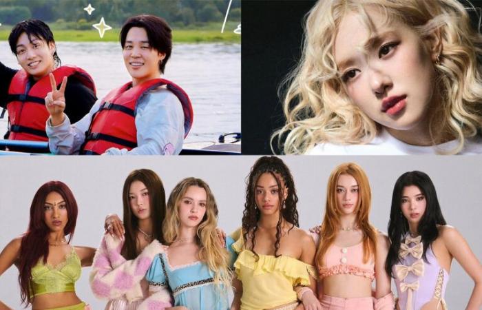 Jimin und Jungkook (BTS), Rosé (Blackpink) und Katseye nominiert in den Hauptkategorien der 2025 iheartRadio Music Awards-K-Gen