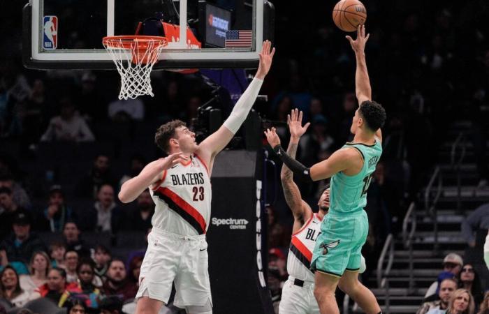 Donovan Clingan kehrt zurück und trägt zum Sieg der Trail Blazers bei den Hornets bei