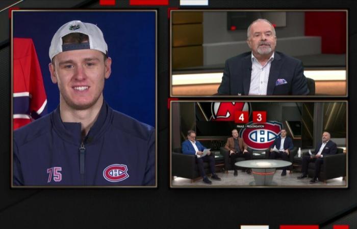 Canadiens: Jakub Dobes, unser Star des Spiels, im Vorraum | Video