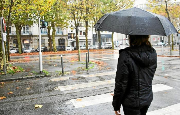 Wer war in den letzten 24 Stunden in der Bretagne am nassesten?