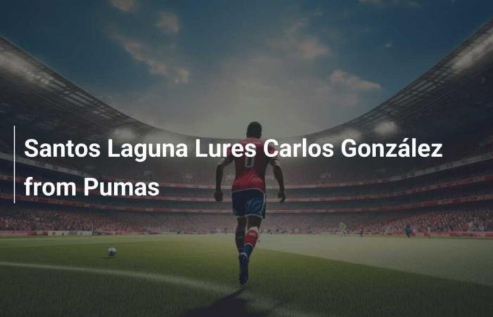 Santos Laguna Kleidung Carlos González des Pumas