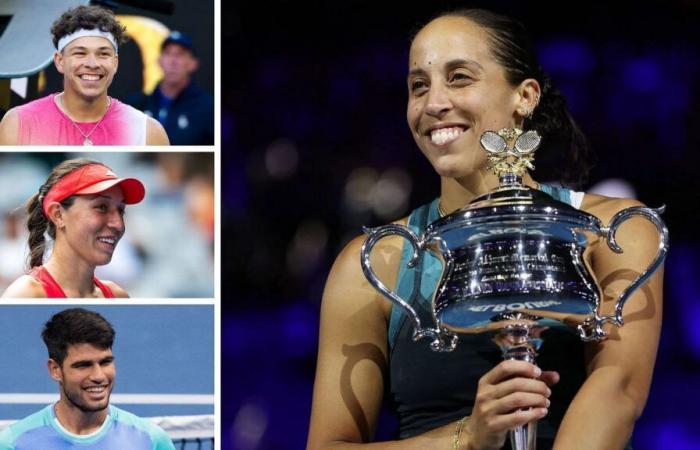 Ben Shelton, Carlos Alcaraz, Jessica Pegula & Tennis -Welt reagieren auf den bemerkenswerten Australian Open Titelsieg von Madison Keys