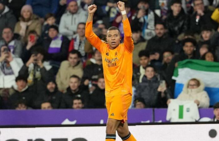 Kylian Mbappé, Autor eines Hattricks, bringt Real nach Valladolid (0-3)