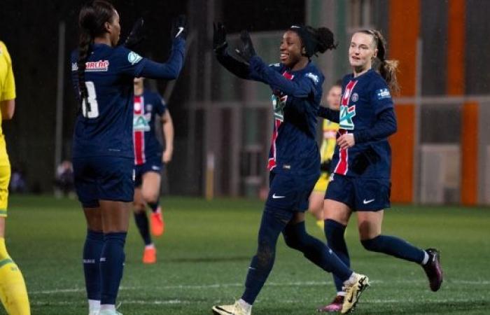 PSG-Frauen qualifizieren sich für das Viertelfinale