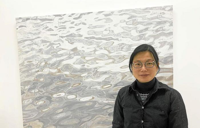 In Douarnenez stellt der bildende Künstler Zhu Hong im Arts Center aus