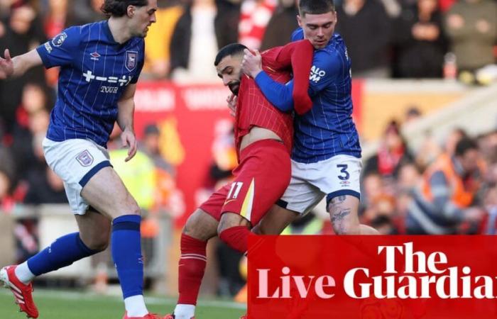 Liverpool gegen Ipswich, Wolves gegen Arsenal und mehr: Premier League-Uhr – live