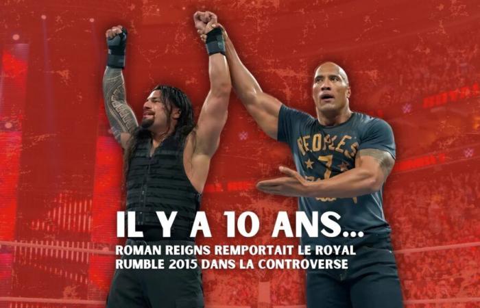 Vor 10 Jahren… Roman Reigns gewann den Royal Rumble 2015 unter Buhrufen