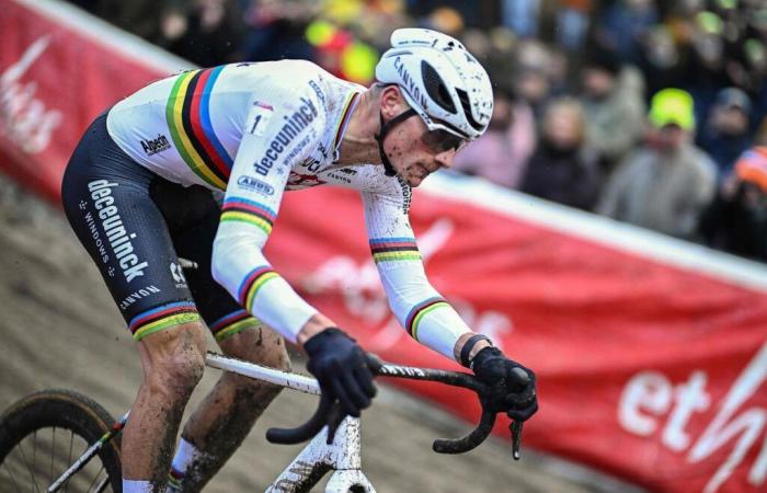 Cyclo-Cross. Van der Poel Eld Van Aert in der Weltmeisterschaft in Maasmechelen