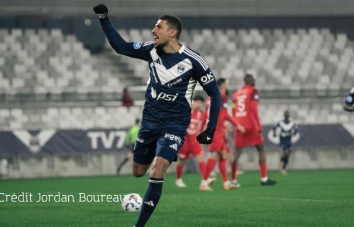 Die Girondins de Bordeaux trafen hart, indem sie in Poitiers gewonnen haben (1-2)