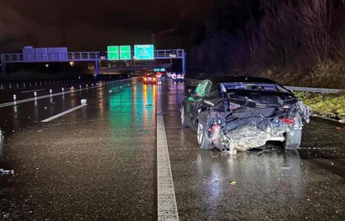 Fünf Verletzte bei Kollision auf der A1 bei Wallisellen (ZH)