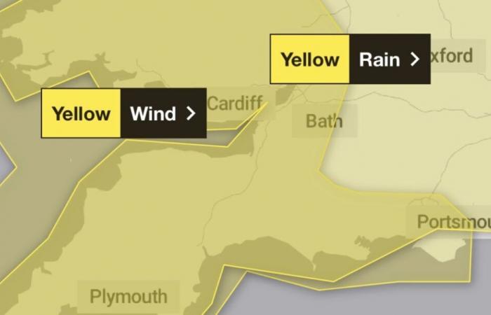 Für das Gebiet Burnham wurden heute zwei Wetterwarnungen des Met Office herausgegeben