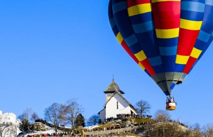 Das Château-d’Oex International Balloons Festival konnte am Sonntag endlich starten – RTS.CH