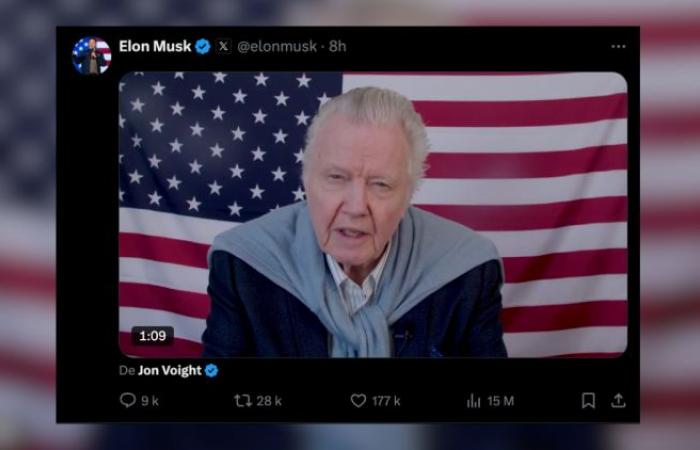 Der amerikanische Star Jon Voight verteidigt Elon Musk, nachdem Nazi -Grußbeschuldigungen gegen ihn erhoben wurden