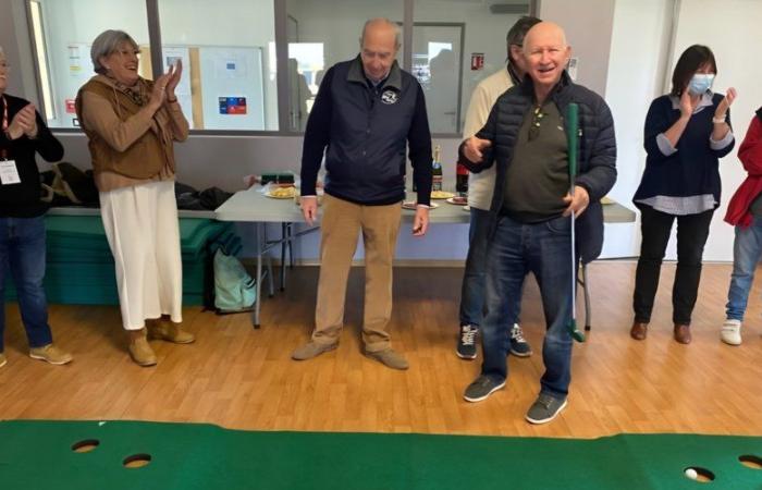 Saint-Jean-du-Falga. Golf macht bei den Bewohnern von Adapei Einzug