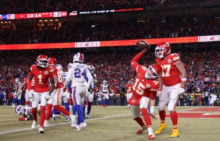 Patrick Mahomes besiegt erneut Josh Allen, um Kansas Citys Drei-Torf-Traum am Leben zu erhalten, während die Unsterblichkeit im Super Bowl auf ihn wartet