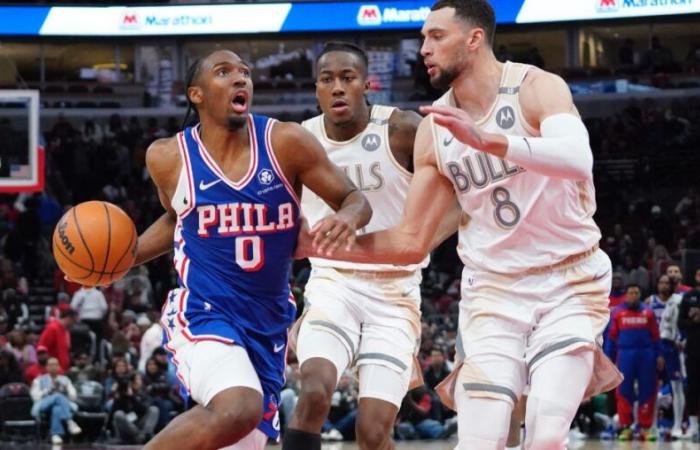 76ers 109, Bulls 97 – 25. Januar 2025