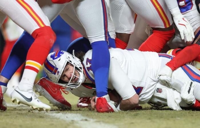 Ein weiterer Playoff -Verlust gegen die Chiefs ist für Josh Allen schwer zu schlucken