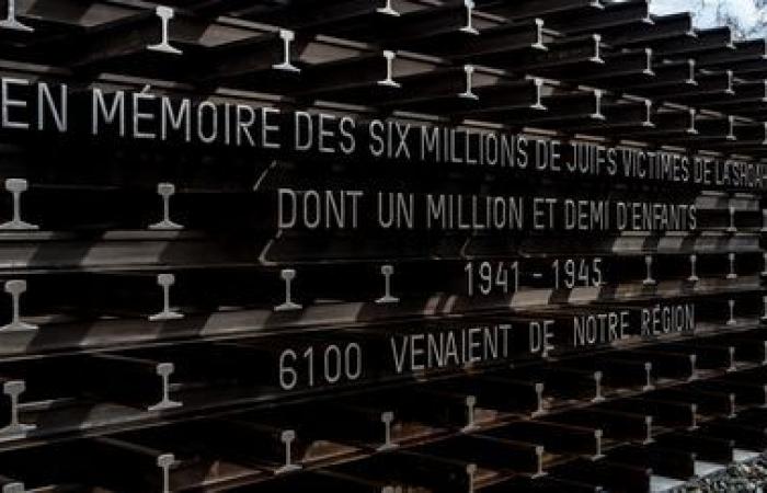 Ein Holocaust -Denkmal wurde in Lyon eingeweiht, um nie den „Horror“ zu vergessen