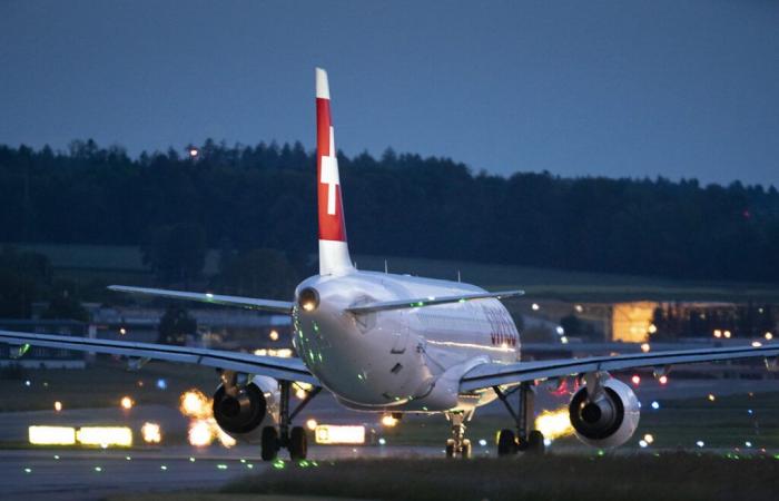 Ein Schweizer Flug muss in Frankfurt unerwartet landen